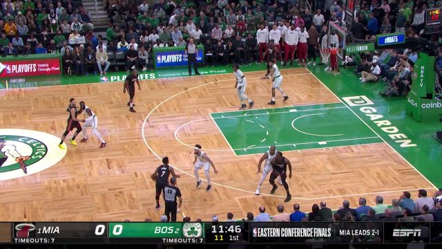 【2022年05月24日 热火vs凯尔特人集锦】开场就发威 怀特里突外投连拿7分