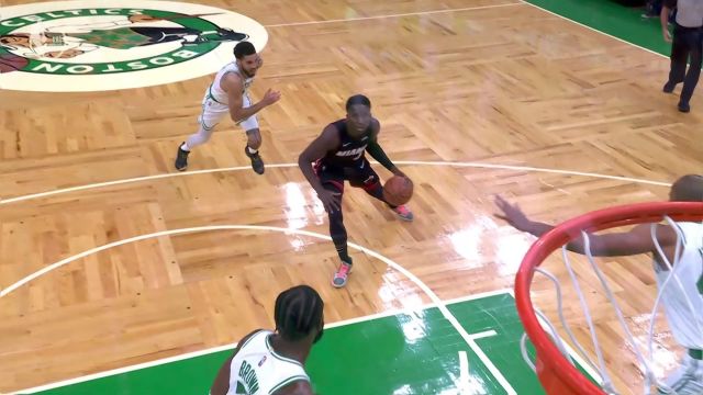 【2022年05月24日 热火vs凯尔特人集锦】双探花统治攻防两端！塔图姆遮天蔽日大帽奥迪布朗一马当先快攻取分