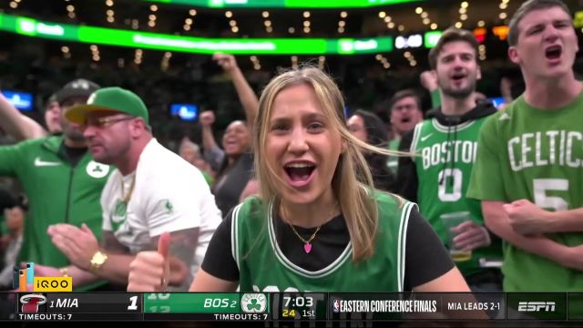 【2022年05月24日 热火vs凯尔特人集锦】野兽出没请注意 塔图姆一骑绝尘滑翔上篮打进还造成犯规