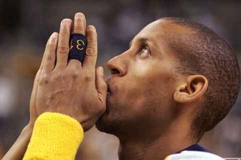 NBA雷吉米勒高清电脑壁纸 印第安纳步行者队魂（B38）