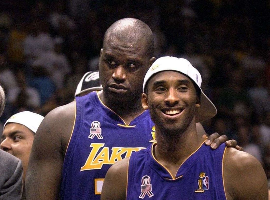 NBA湖人OK组合 科比奥尼尔高清手机壁纸合集（B47）