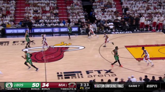 【2022年05月30日 凯尔特人vs热火集锦】首分到手！奥迪脚踩油门急停中投出轻松命中