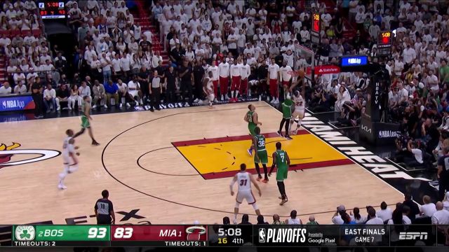 【2022年05月30日 凯尔特人vs热火集锦】迈阿密乔丹倾其所有！巴特勒打满48分钟砍下35+9