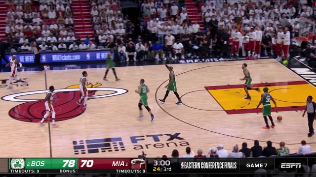 【2022年05月30日 凯尔特人vs热火集锦】召唤成功！洛瑞外线三分+突破2+1豪取六分