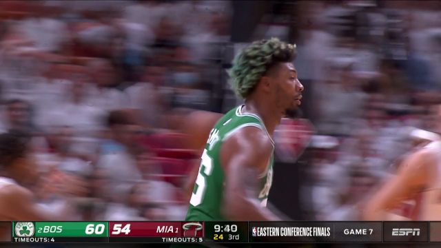 【2022年05月30日 凯尔特人vs热火集锦】老虎不发威当我凯蒂猫？斯玛特底角三分强投命中