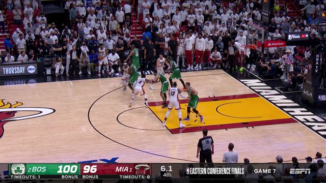 【2022年05月30日 凯尔特人vs热火集锦】恭喜凯尔特人晋级总决赛 但同样对热火致以崇高的敬意 袁方：实在太强硬了