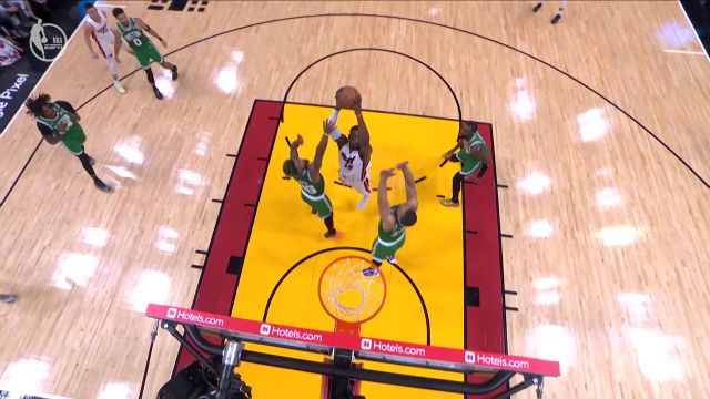 【2022年05月30日 凯尔特人vs热火集锦】热巴今天够硬了！阿德巴约25+11飞天遁地空接暴扣