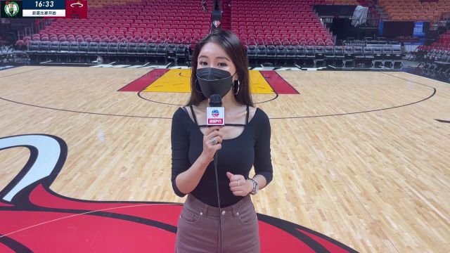 【2022年05月30日 凯尔特人vs热火集锦】前方连线周玲安：凯尔特人队临时取消训练原因未知