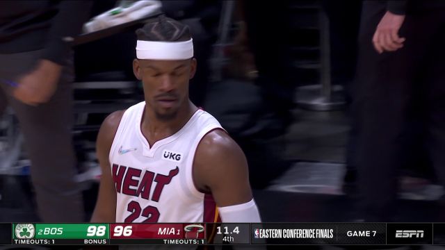 【2022年05月30日 凯尔特人vs热火集锦】难上加难！巴特勒致命三分不中错失反超机会葬送比赛