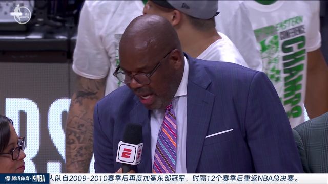 【2022年05月30日 凯尔特人vs热火集锦】时隔12年再进总决赛！霍福德从绿军名宿手中接过东部冠军奖杯