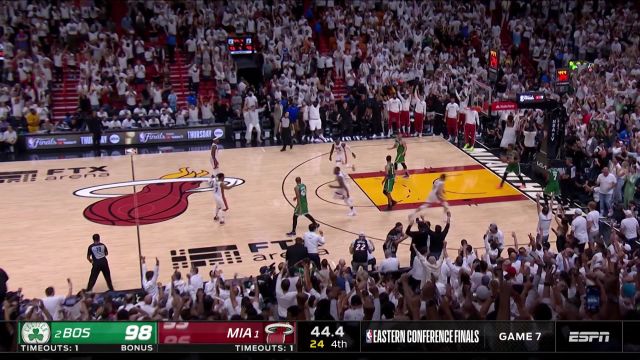 【2022年05月30日 凯尔特人vs热火集锦】就是这么关键！斯图鲁斯干拔三分强势蓄力