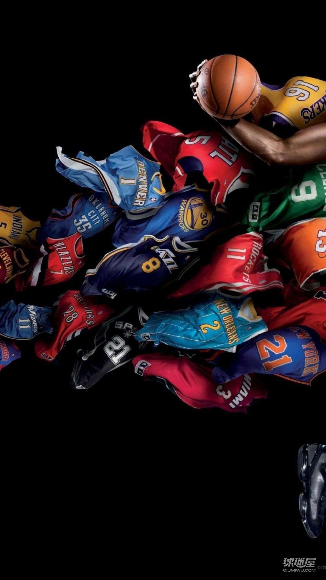 稀奇古怪的篮球高清手机壁纸，会不会有你喜欢的呢（A63)