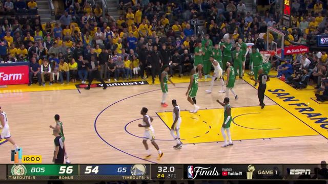 【2022年06月03日 凯尔特人vs勇士集锦】教科书级别的防守展示 凯尔特人全军撕咬逼迫勇士失误