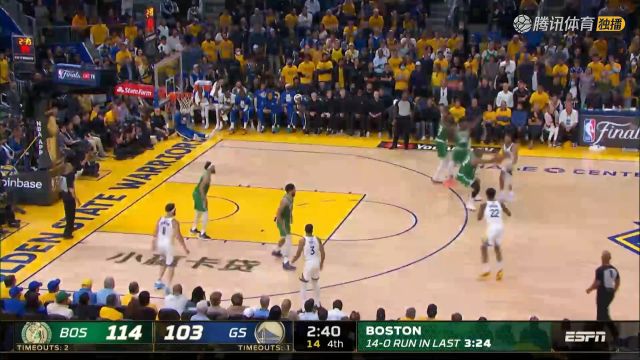 【2022年06月03日 凯尔特人vs勇士集锦】张佳玮：这个舞台对普尔而言太大了 很尴尬 他不知道自己该干什么