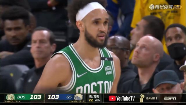 【2022年06月03日 凯尔特人vs勇士集锦】绿军第四节连续三分反超勇士 惊艳表现各解说临场神反应亮了