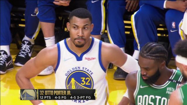 【2022年06月03日 凯尔特人vs勇士集锦】BOOM SPACE连线张伟平指导谈海啸兄弟投篮训练 库里每次都大胜杜兰特