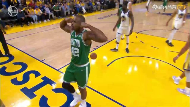 【2022年06月03日 凯尔特人vs勇士集锦】张佳玮：完美的一天！2007年探花霍福德8投6中的三分球生涯最高纪录于总决赛G1投出