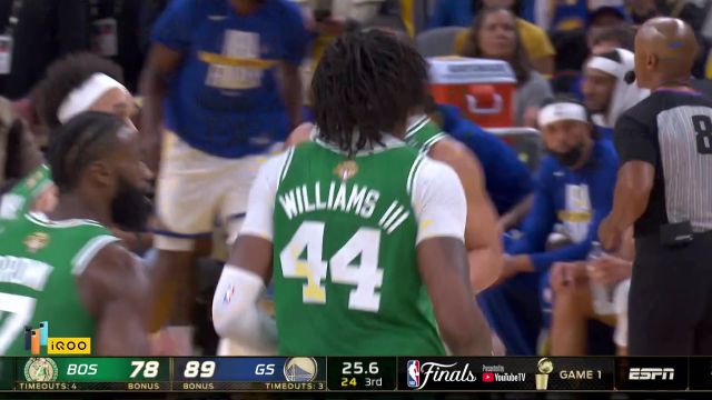 【2022年06月03日 凯尔特人vs勇士集锦】积极拼抢就能创造机会 罗威神兵天降暴力补扣