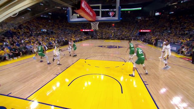 【2022年06月03日 凯尔特人vs勇士集锦】二头肌秀起来！格林内线翻江倒海二次进攻打进还造成犯规