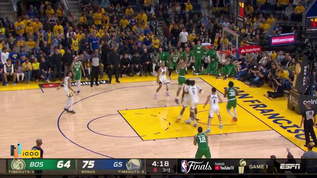 【2022年06月03日 凯尔特人vs勇士集锦】还得是我亲自操刀 塔图姆节奏变换欧洲步直插勇士腹地