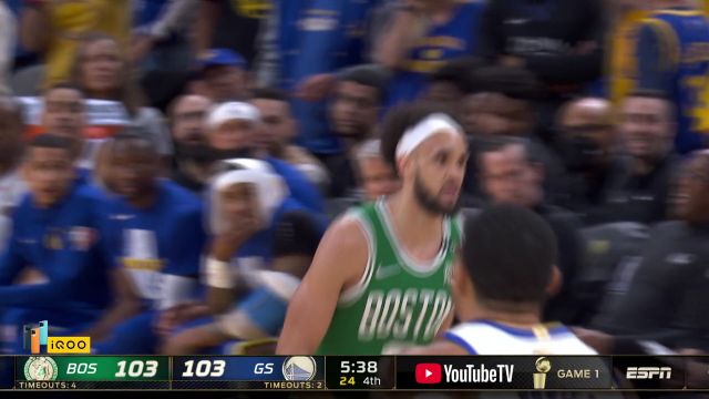 【2022年06月03日 凯尔特人vs勇士集锦】真给老马家争气！怀特连续两枚三分挽救颓势