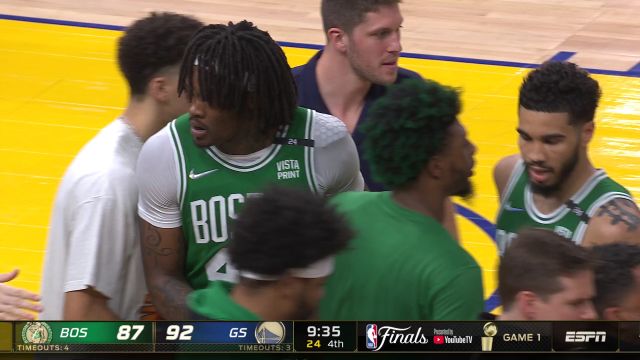 【2022年06月03日 凯尔特人vs勇士集锦】凯尔特人vs勇士精华回放 库里首节6记三分破纪录绿军15分逆转勇士