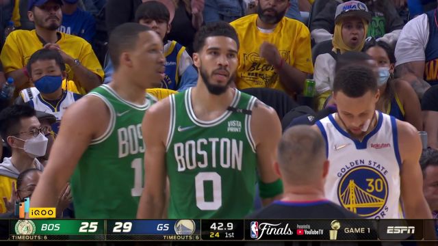 【2022年06月03日 凯尔特人vs勇士集锦】老将上场就遭遇重创 伊戈达拉被塔图姆铁膝顶到腹股沟