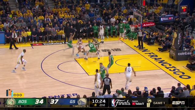 【2022年06月03日 凯尔特人vs勇士集锦】老一哥油箱里还有油！伊戈达拉中距离跳投稳稳命中