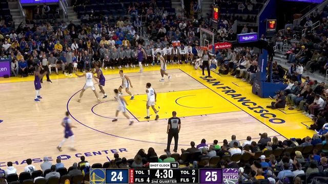 【2022年07月03日 国王vs勇士集锦】尽情展现！科塔强攻篮下挂筐暴扣+侧身上篮连取四分