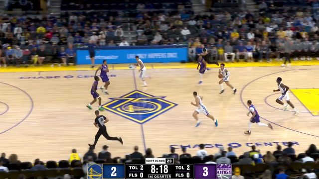 【2022年07月03日 国王vs勇士集锦】黄雀在后！科塔脚踩油门直杀篮下送上钉板血帽