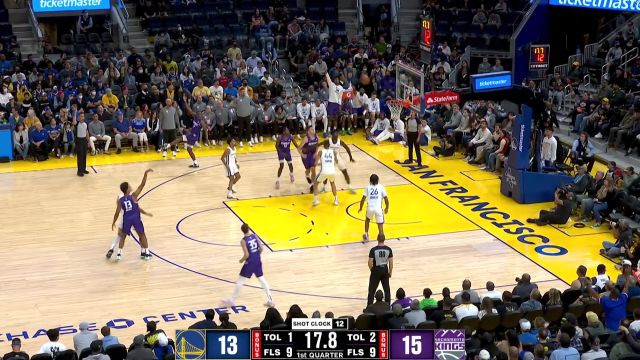 【2022年07月03日 国王vs勇士集锦】杀你个猝不及防！斯图尔德抢下篮板助攻基根穆雷跟进上篮