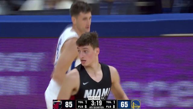 【2022年07月06日 勇士vs热火集锦】约维奇集锦 全场轰下25+9全面发挥率队击败勇士