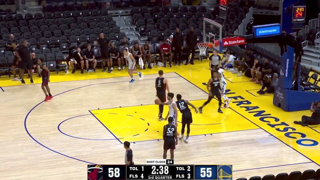 【2022年07月06日 勇士vs热火集锦】穆迪vs热火集锦 全场砍下13+2+3内外开花难救主