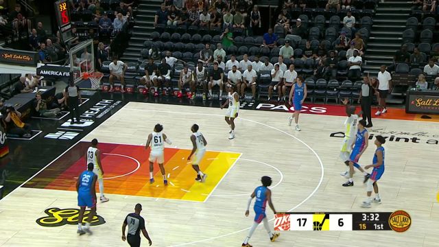 【2022年07月06日 雷霆vs爵士集锦】欢迎来到NBA的舞台！榜眼秀霍姆格伦单节狂轰13分3盖帽里外全能