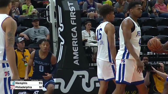 【2022年07月06日 灰熊vs76人集锦】全场奔袭一马当先 钱德勒一人起快攻马踏敌营无人可挡