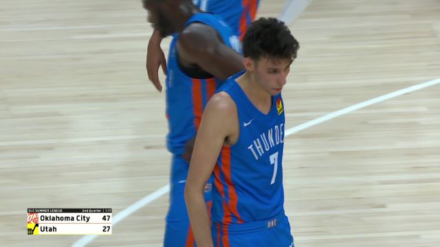 【2022年07月06日】NBA夏季联赛：雷霆vs爵士 第2节中文解说回放