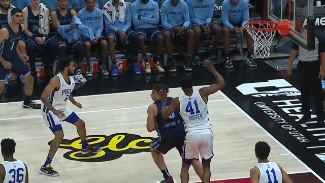 【2022年07月06日 灰熊vs76人集锦】张飞穿针粗中有细 小洛夫顿翻身后仰展柔和手感