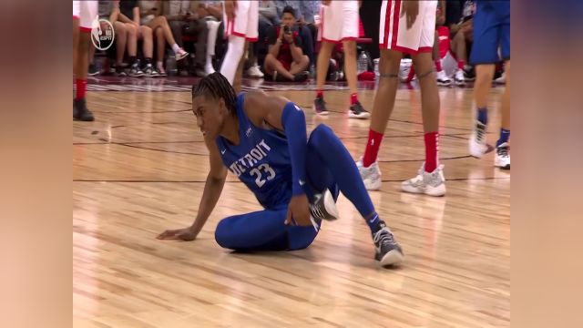 【2022年07月10日 活塞vs奇才集锦】木秀于林风必摧之 五号秀艾维5分钟砍11分遭垫脚退场