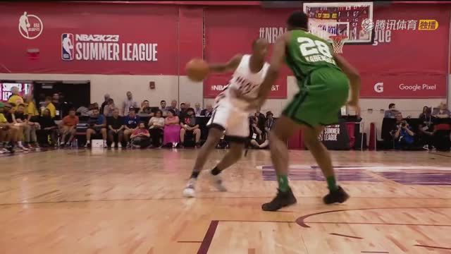 【2022年07月10日 凯尔特人vs热火集锦】高燃混剪 一分钟慢镜头回看夏季联赛热火绿军对决时刻