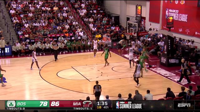 【2022年07月10日 凯尔特人vs热火集锦】海史密斯连线穆德 蝴蝶穿花突破上篮