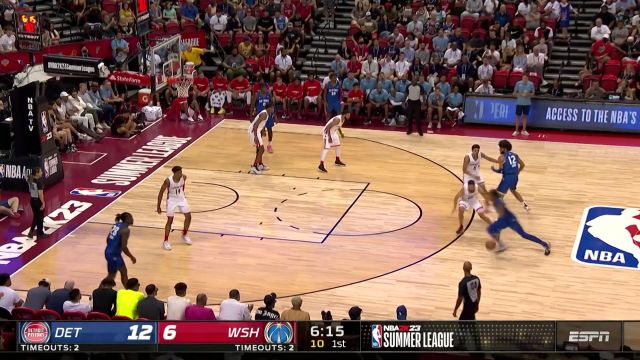 【2022年07月10日 活塞vs奇才集锦】连过三人谁也拦不住 艾维超快加速单挑奇才防线