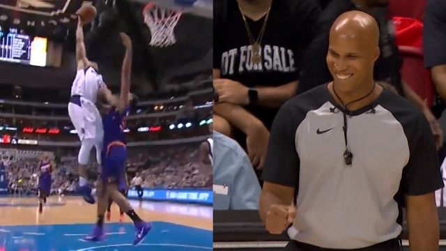 【2022年07月12日 尼克斯vs开拓者集锦】这反差萌你圈粉了吗？杰弗森巅峰隔扣vs赛场憋笑角色互换高清对比