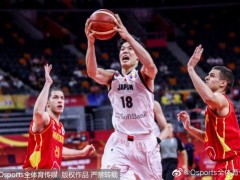日本男篮亚洲杯名单出炉 渡边雄汰回归