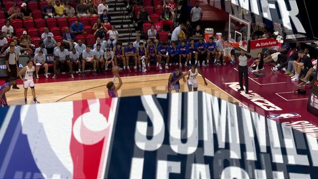 【2022年07月12日 尼克斯vs开拓者集锦】防守形同虚设 麦克布莱德见缝插针突破上篮打成2+1