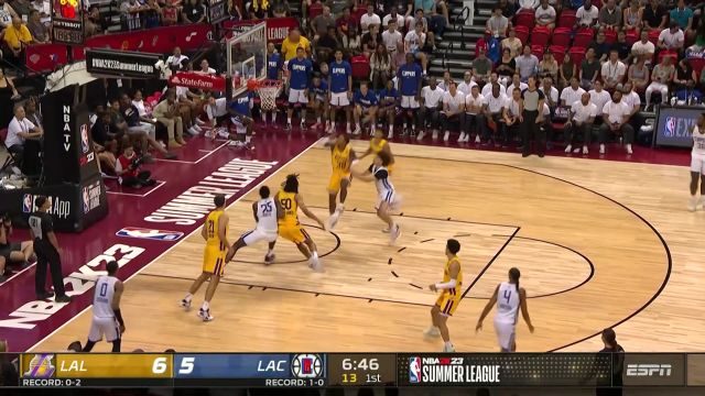 【2022年07月13日 湖人vs快船集锦】一鼓作气！快船突然扬帆掀起14-1进攻潮逼停湖人