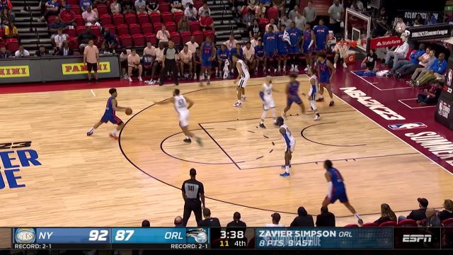 【2022年07月15日 尼克斯vs魔术集锦】防守漏成筛子 格雷姆斯撕裂防守举火烧天