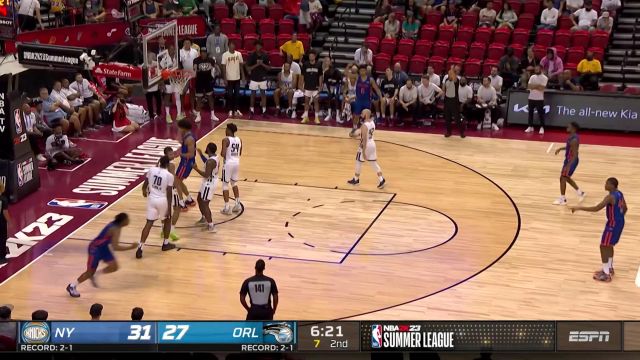 【2022年07月15日 尼克斯vs魔术集锦】眼神一对心领神会 吉尔斯击地妙传希姆斯暴扣得手