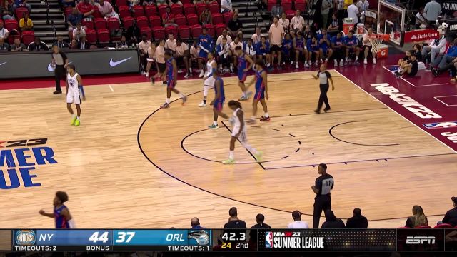 【2022年07月15日】尼克斯vs魔术第2节中文解说回放