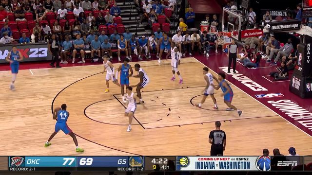 【2022年07月16日 雷霆vs勇士集锦】雷霆90-82勇士 雷霆全民皆兵六人得分上双击败对手