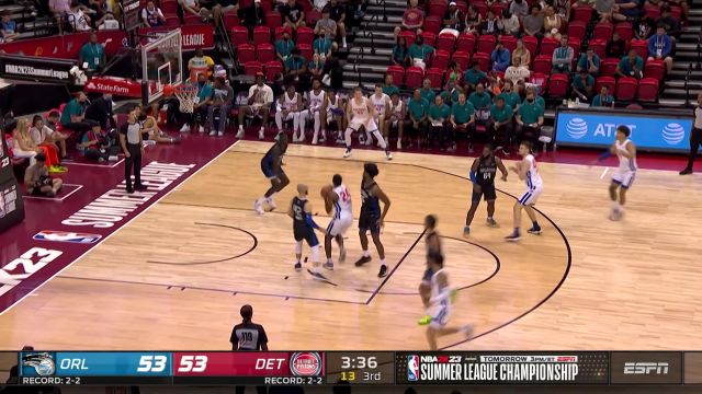 【2022年07月17日 魔术vs活塞集锦】会挽雕弓如满月 伯纳德逆天3+1一发入魂